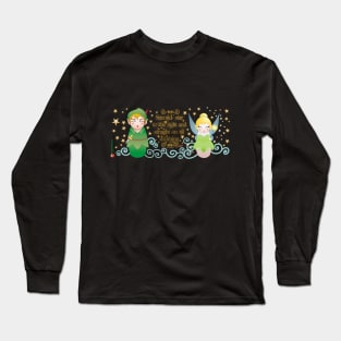 Kokeshis Peter and fairy Long Sleeve T-Shirt